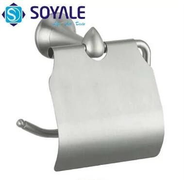 Zinc Alloy Toilet Paper Holder with Brush Nickel Finishing Sy-3951