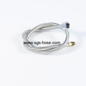 Bath Hose with Fixed Male and Compression Fitting