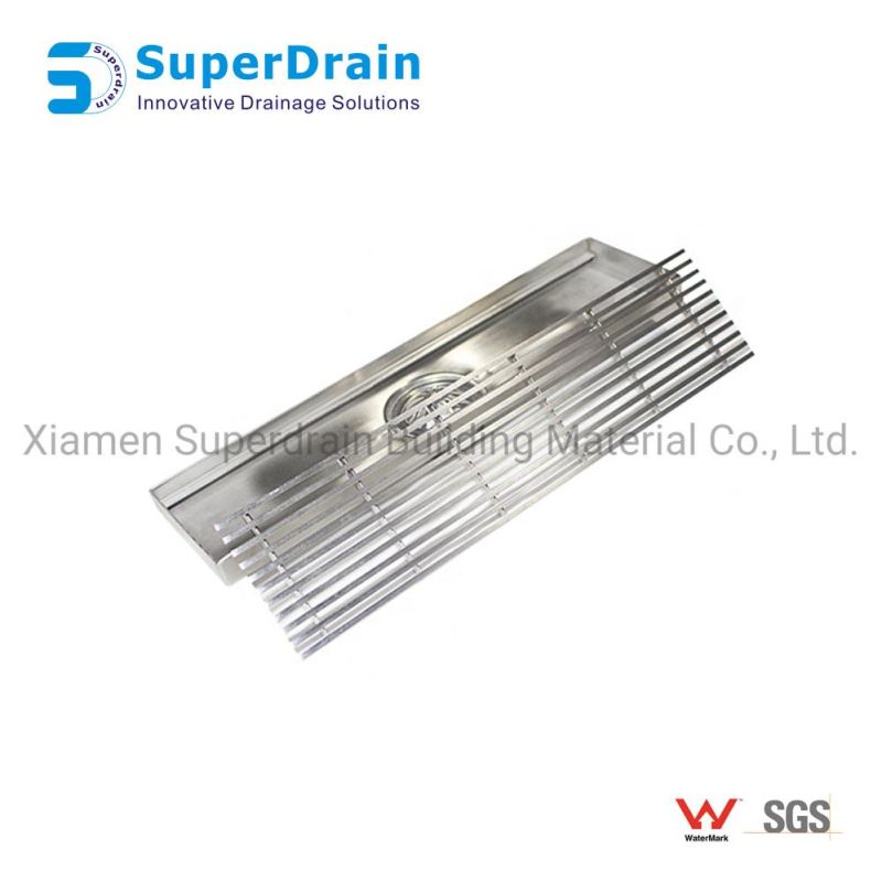 Stainless Steel Channel Wedge Wire Trench Drain Grate/ Swimming Pool Drain Cover/Channel Drain