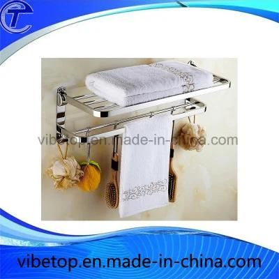 Classy Golden Metal Towel Rack with High Quality