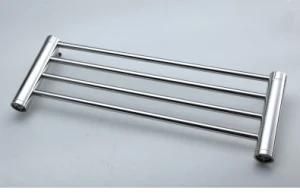 Metal Alloy Chromed Double Towel Bars Stainless Steel Bar Towel Holder