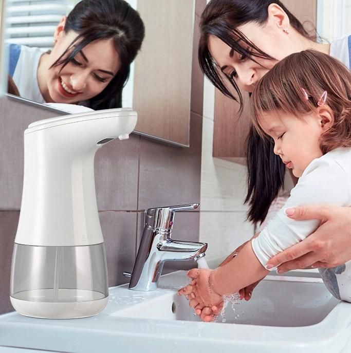 Smart Sanitizer Dispenser, Household Auto Liquid Alcohol Sprayer Induction Hand Disinfectant Machine 360ml, No-Contact Soap Dispenser