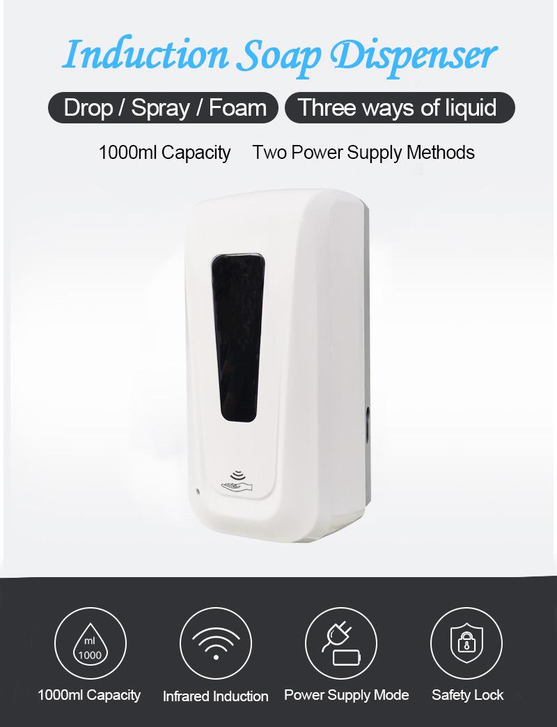 Automatic Sensor Sanitizer Machine Soap Dispenser/Soap Container