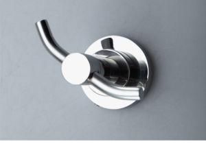 Matte Black Towel Hook Stainless Steel Rustproof Bathroom Adhesive Towel Coat Hook