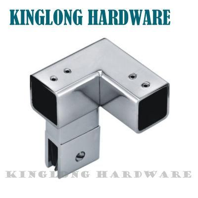 High Quality Bathroom Fitting Shower Room Sliding Door Square Tube Hanging Bar Connectors