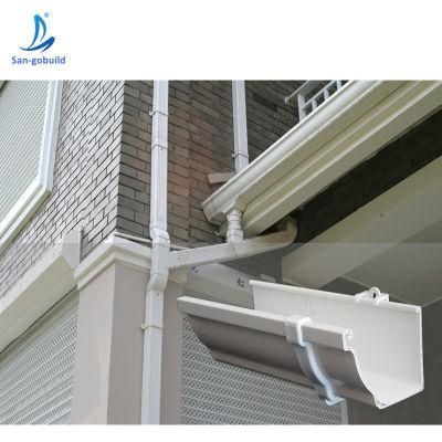 China Supplier Build Material Sangobuild Plastic PVC Roof Kenya Rain Gutter