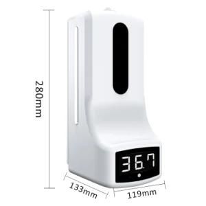 2020 Hot Sale K9 Automatic Hand Temperature Measurement &amp; Disinfection Machine Soap Dispenser
