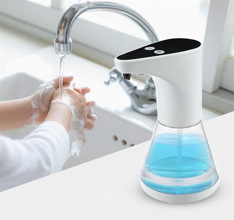 2020 New Sensor Touch Free Automatic Hand Sanitizer Liquid Foam Spray Electric Soap Dispenser