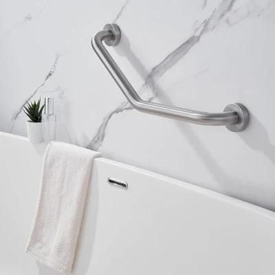 SUS304 Boomerang Shaped Grab Bar