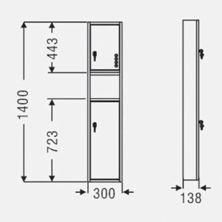 304 Stainless Steel Wall Mounted Paper Towel Dispenser and Waste Bin Combination for Washroom