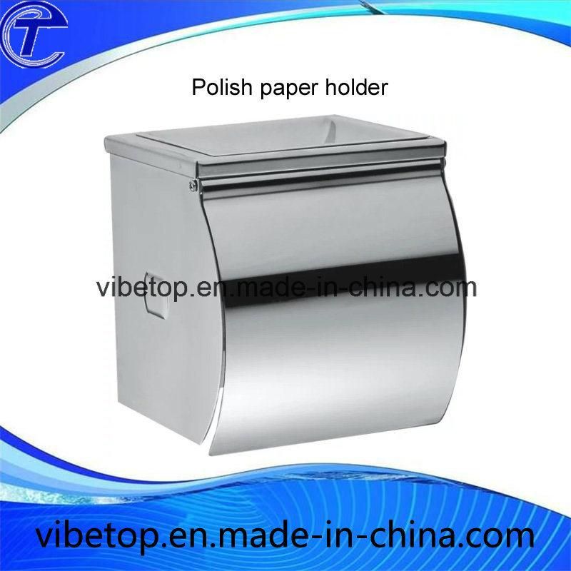 Stainless Steel Hotel and Home Bathroom Paper Holder