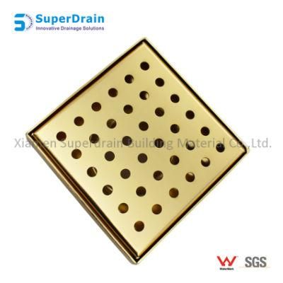 Shiny Bathroom &amp; Kitchen Floor Drain Cover Make in Stainless Steel High Grade Floor