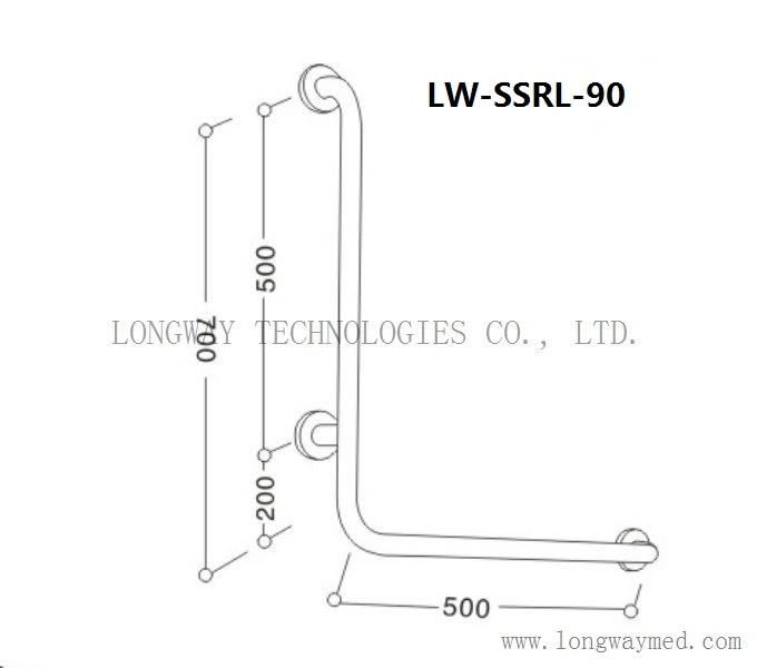 Lw-Ssrl-90 Stainless Steel Grab Bar