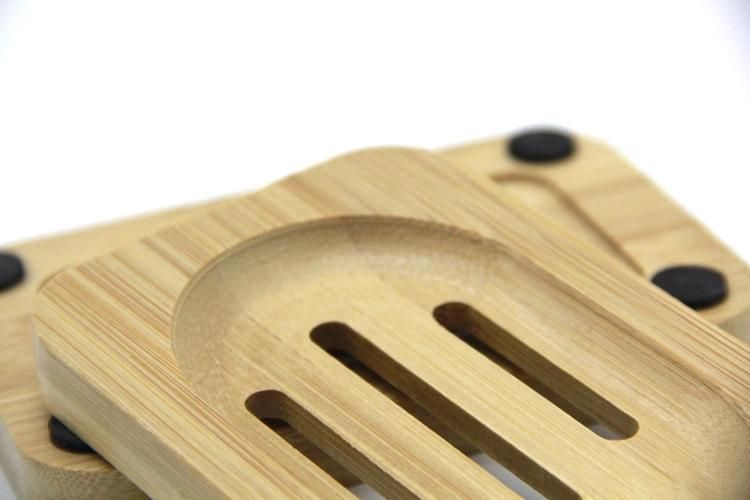 Bathroom Accessories Bamboo Soap Dish