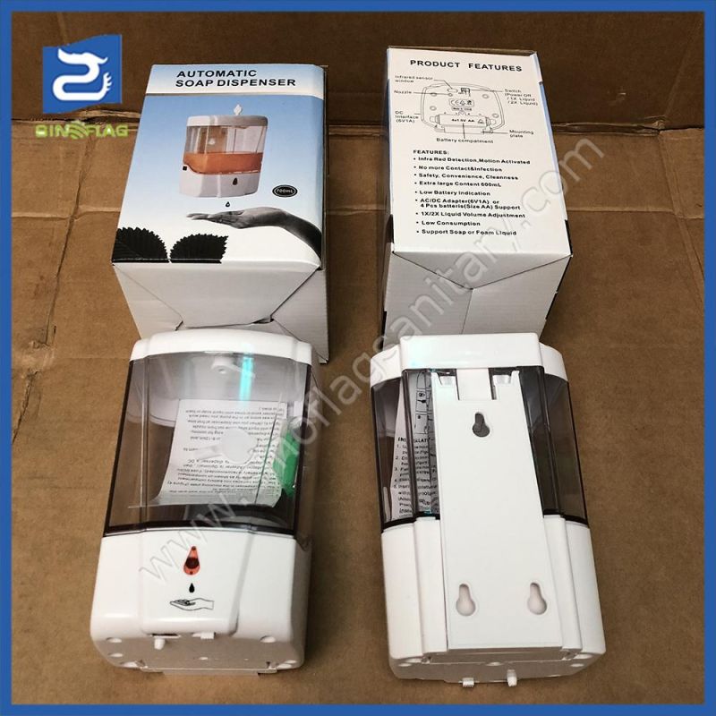 Touchless Sensor Automatic Liquid Soap Alcohol Hand Sanitizer Gel Dispenser