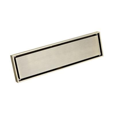 High Quality Green Bronze Invisible Tile Insert Floor Drain with Anti-Odor