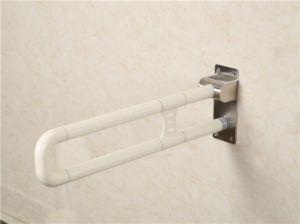 ABS Cover and Stainless Steel Inner Pipe Stainless Steel Base Folding Grab Bar