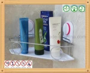 Bathroom Corner with Wire Rack for Shampoo