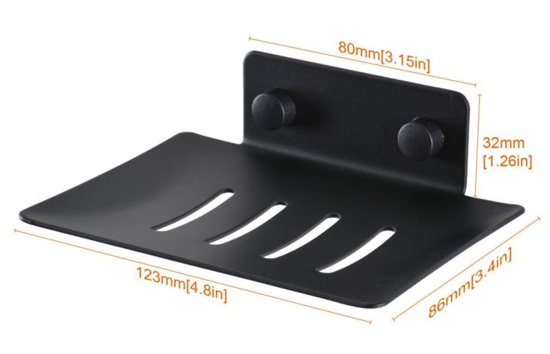 New Style High End Simple Stainless Steel Holder Bathroom Soap Dish Ecofriendly Soap Holder