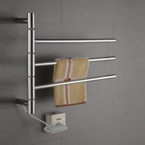3 Bars Wall Mounted Stainless Steel Electric Heated Towel Rail