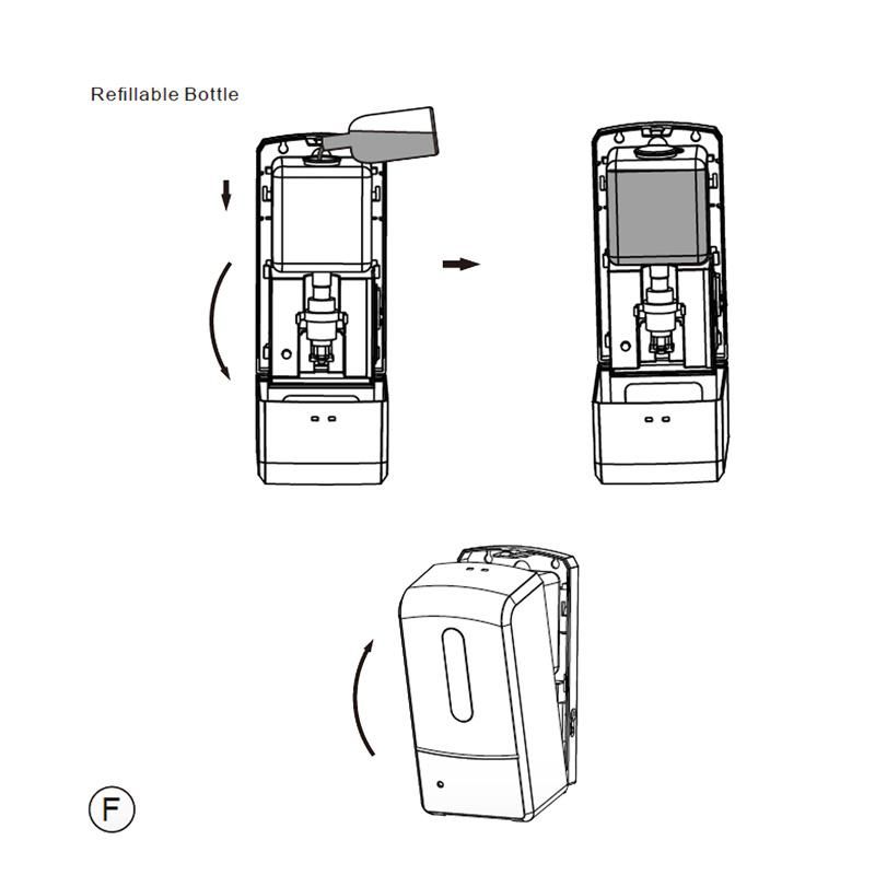 Hand Sanitizer Dispenser Drip Style Soap Dispenser