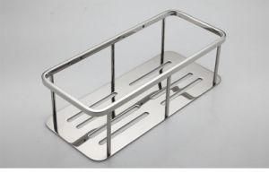 Metal Rectangle Kitchen Storage Basket Bathroom Wall Hanging Basket