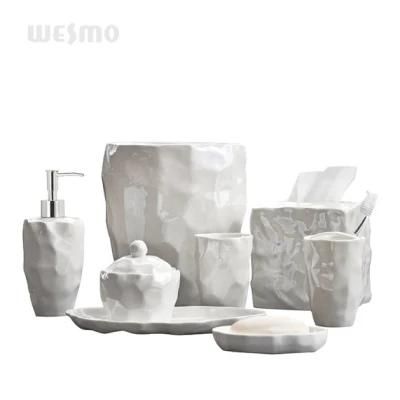 Modern Porcelain Ceramic Household Hotel Bath Accessory