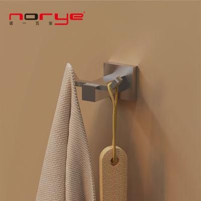 Bathroom Accessories Wall Clothes Hook Stainless Steel Satin Finish