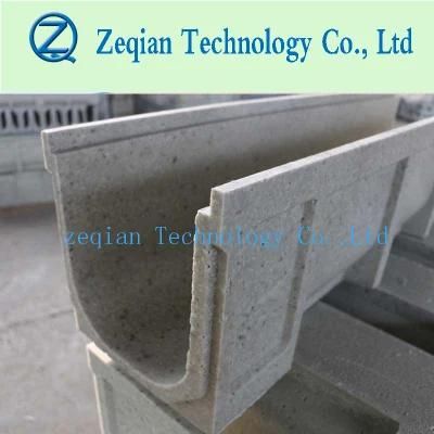 Polymer Edge Drain Trench Channel
