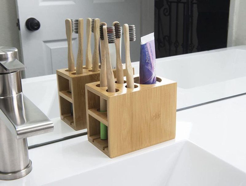 Bamboo Naturals Toothbrush Holder