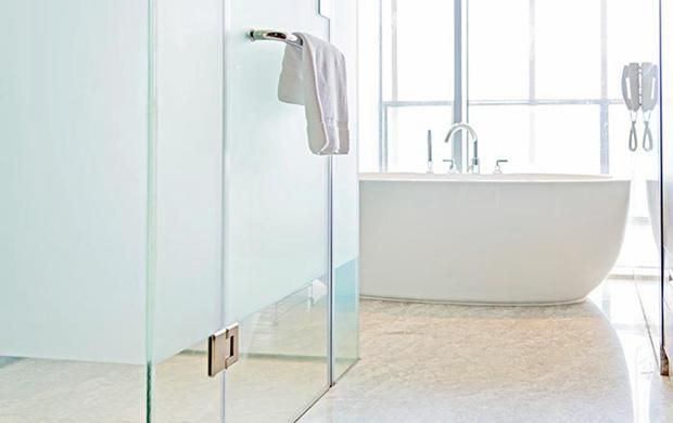 Single Side Towel Bar for Bathroom Glass Door Pull Handle