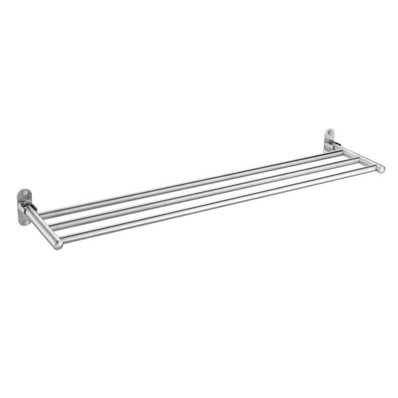 Stainless Steel 304 Bath Towel Bar Wall Mounted Towel Rack for Bathroom