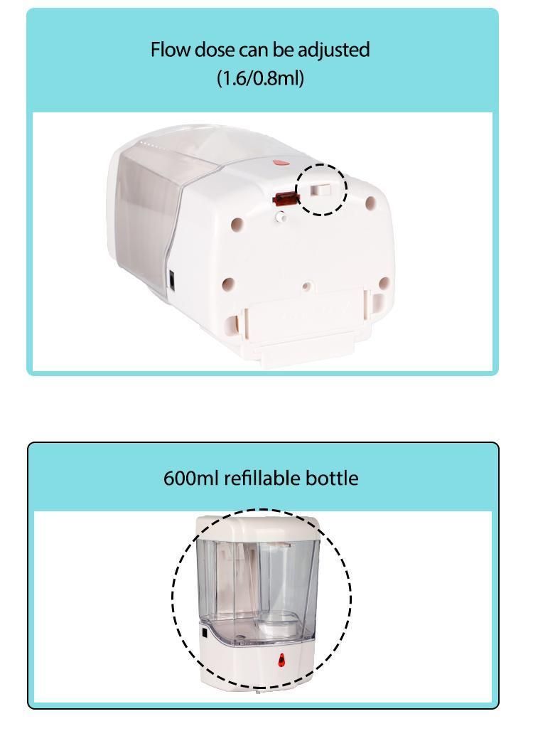 Sanitizer Automatic Dispenser Hand Electric Sanitezer Dispenser Gel Automatic Soap Dispenser