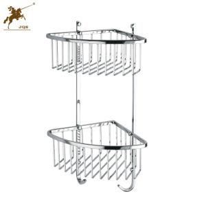 Modern Stainless Steel Shower Storage Basket for Bathroom (8811)
