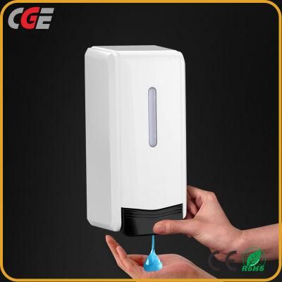 ABS Plastic Battery Operated Hand Press Manual Touch Foam Liquid Spray Soap Dispenser for Hotel