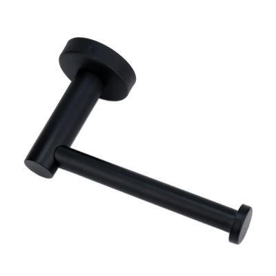 Toilet Paper Holder Bathroom Tissue Holder Paper Roll SUS 304 Stainless Steel Wall Mount Matt Black