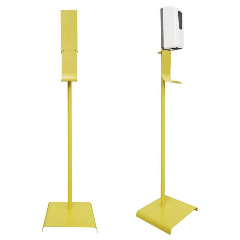 Metal Floor Stand Bracket for Touchless Liquid Automatic Soap Smart Hand Spray Disinfectant Sanitizer Dispenser