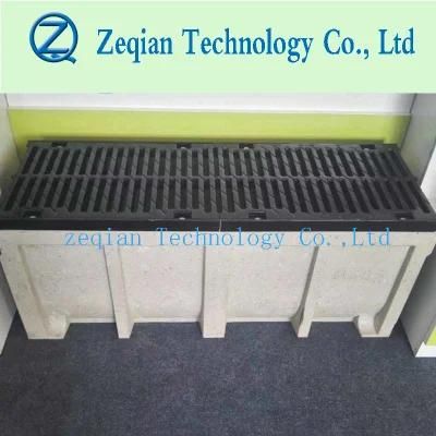 Heavy Duty Ductile Iron Cover Polymer Concrete Trench Drain