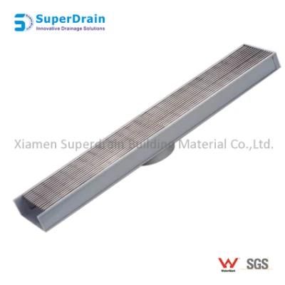 Floor Application and Strainer Style UPVC Channel Shower Drain