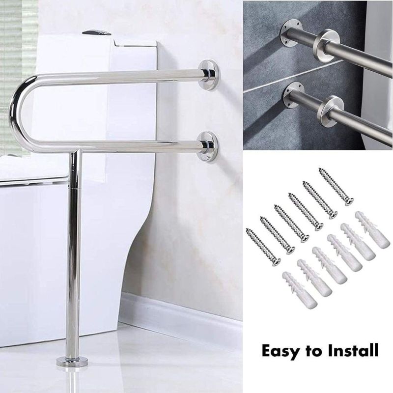 Stainless Steel 304 T-Shaped Bathroom Grab Bar