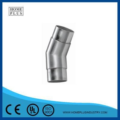 Stainless Steel Handrail Railing Fittings 360 Degree Adjustable Pipes Elbow