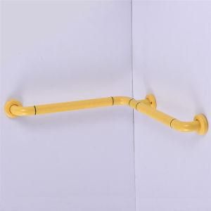 Bathroom Wall Mounted Handicap Toilet Grab Bar ABS Toilet L Shape Safety Basin Elderly Grab Bar (wn-07)