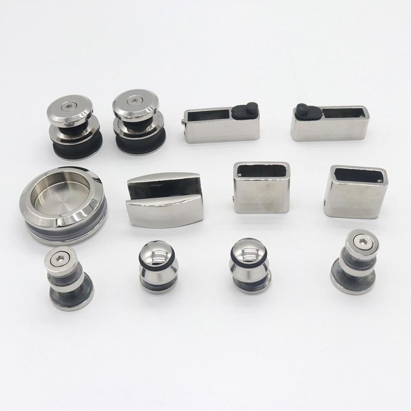 Stainless Steel Shower Hardware Accessories Sliding Door Fitting