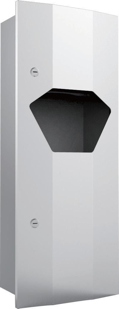 New Design Bathroom Accessories Stainless Steel Recessed Paper Towel Dispenser with Waste Bin for Washroom