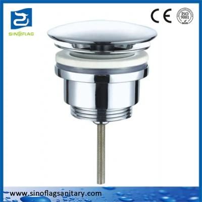 Popular Brass Click Clack Sanitary Bathroom Water Siphon in Spain Europe