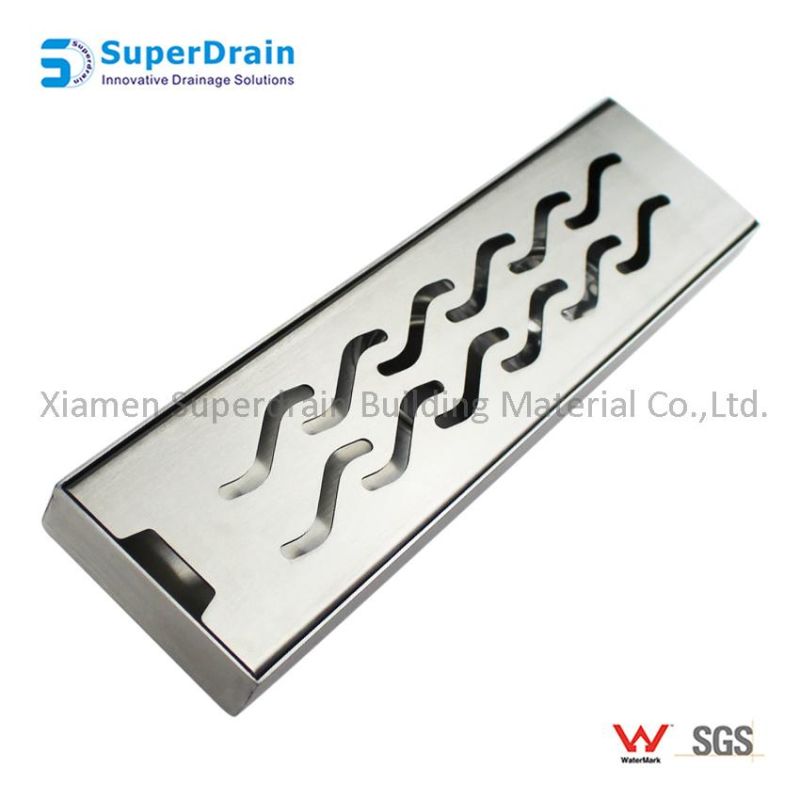 Drainage Covers OEM Stainless Steel Square Hole Shower Floor Drain with ISO9001