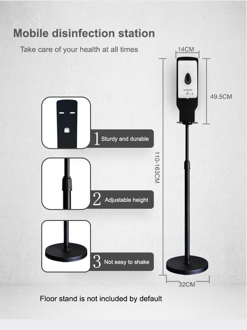 Saige 1000ml Wall Mount Automatic Alcohol Spray Soap Dispenser with Sensor