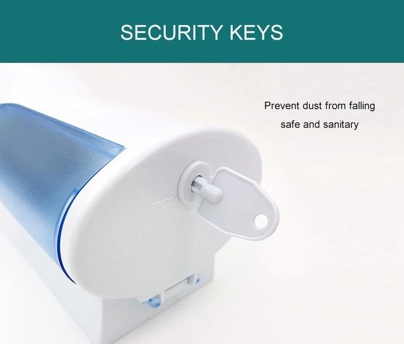 Wall Mounted Automatic Sensor Liquid Soap Dispenser Touchless Hand Sanitizer Gel Dispenser