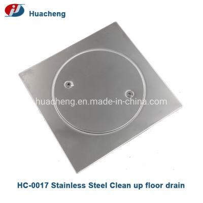 Hc-0017 Bathroom Accessoirs Drainr Stainless Steel Clean up Floor Drain