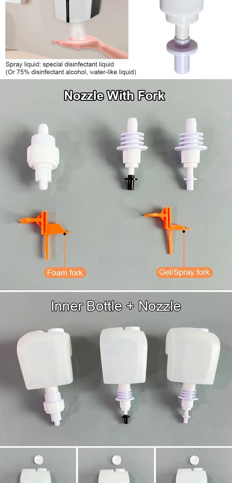 Spray Gel Liquid Hand Sanitizer Soap Dispenser Pump Nozzle